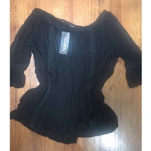 Cold shoulder top